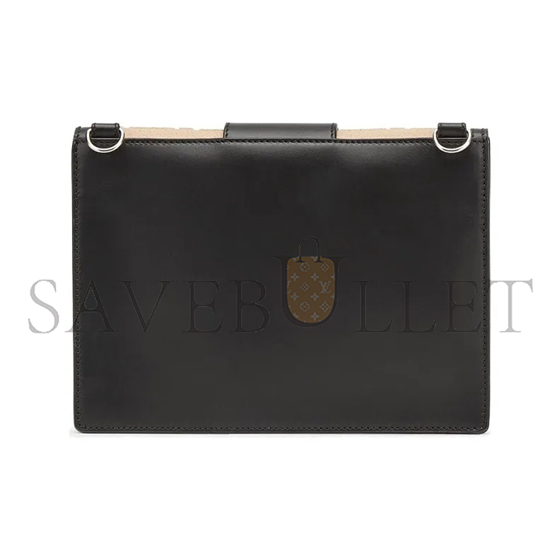 F**di zucca ff baguette black shoulder bag 7va524a9p6f1dzq (23*16*2cm)